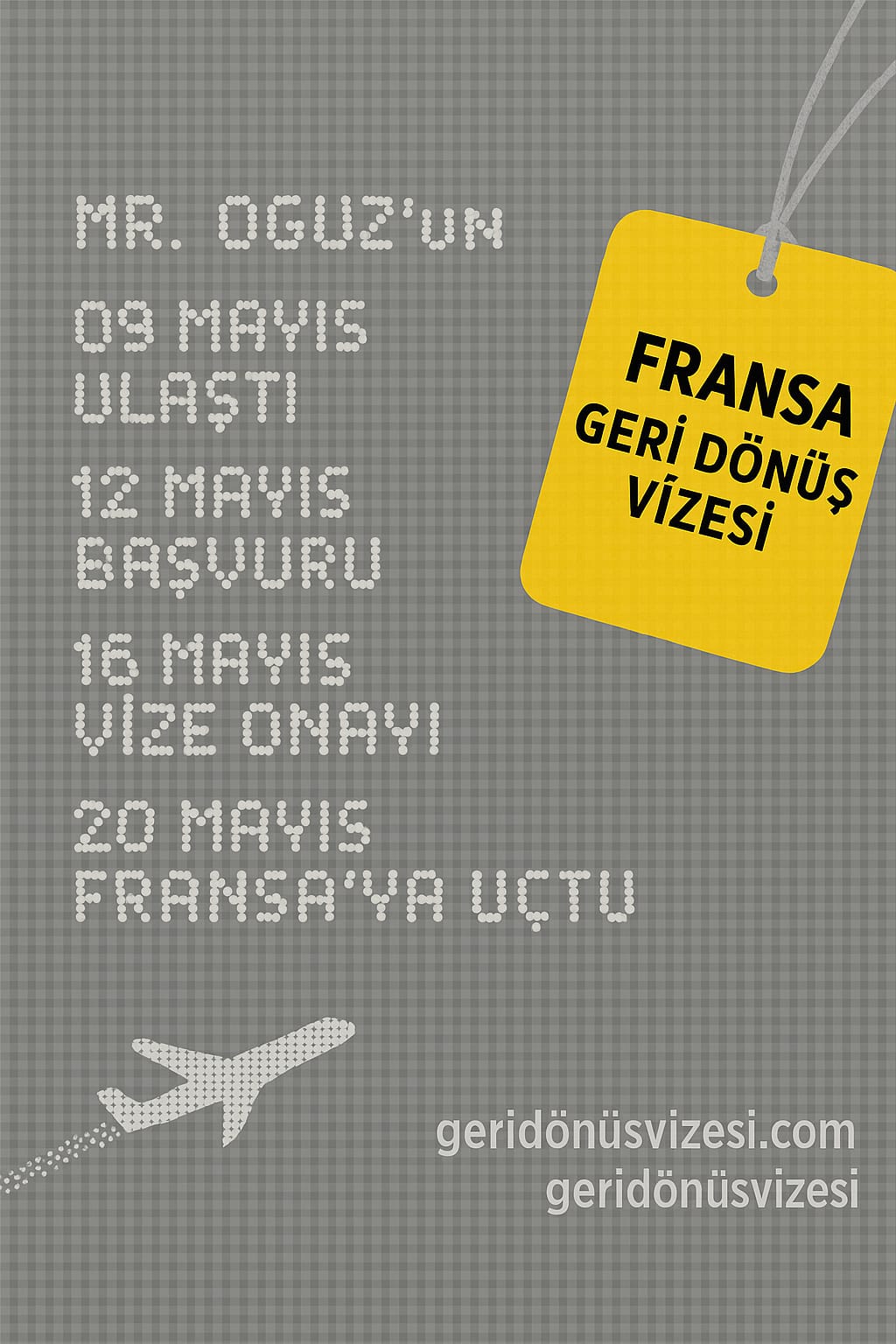 Geri dönüş vizesi - sonucu - kac gunde cikar